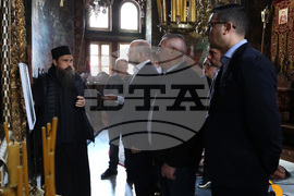 Гърция - Света Гора - Българска делегация - посещение