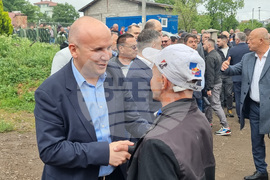 Село Караманци - митинг-събор - Джевдет Чакъров