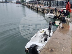 Варна - водолази - Морска гара - почистване