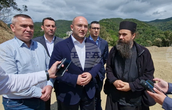 Гърция - Света Гора - Българска делегация - брифинг