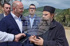 Гърция - Света Гора - Българска делегация - брифинг