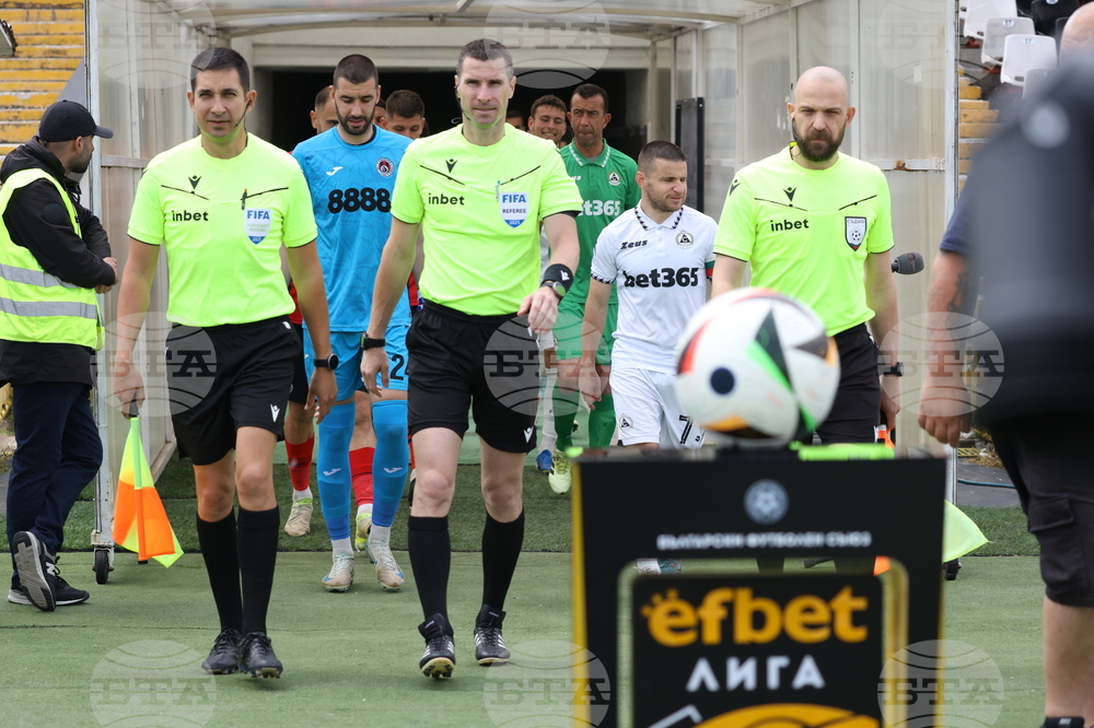 Георги Кабаков ще ръководи финала за Купата на България по футбол между Лудогорец и ЦСКА-София
