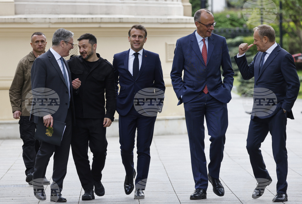 Стармър, Макрон, Мерц и Зеленски проведоха телефонен разговор