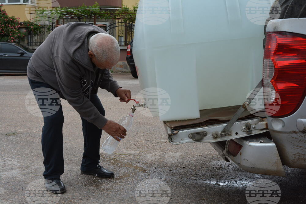 За три дни пет видински села остават без вода, по график се осигуряват водоноски с питейна вода