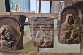 Село Орешак - изложба - дърворезба