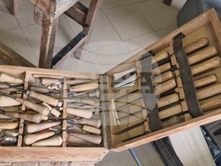 Село Орешак - изложба - дърворезба