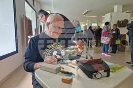 Село Орешак - изложба - дърворезба