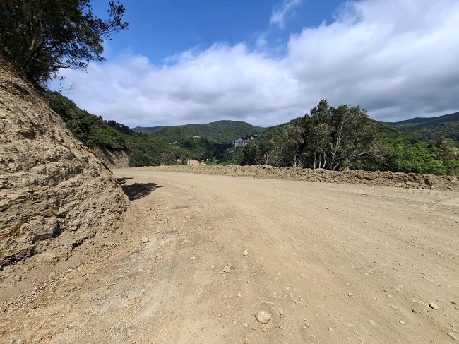 Construction of New Road to Zograf Monastery Progressing Actively with Bulgarian State's Support