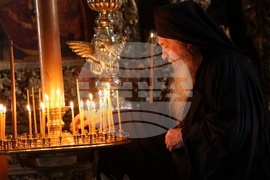 Гърция - Света Гора - Зографски манастир - вечерна молитва