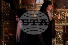 Гърция - Света Гора - Зографски манастир - вечерна молитва