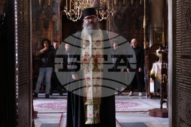 Гърция - Света Гора - Зографски манастир - вечерна молитва