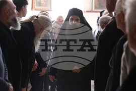 Гърция - Света Гора - Зографски манастир - Българска делегация - вечерна молитва