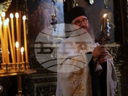 Гърция - Света Гора - Зографски манастир - Българска делегация - вечерна молитва