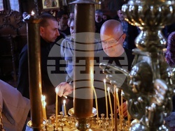 Гърция - Света Гора - Зографски манастир - Българска делегация - вечерна молитва