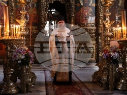 Гърция - Света Гора - Зографски манастир - Българска делегация - вечерна молитва