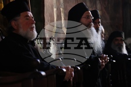 Гърция - Света Гора - Зографски манастир - Българска делегация - вечерна молитва