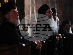 Гърция - Света Гора - Зографски манастир - Българска делегация - вечерна молитва