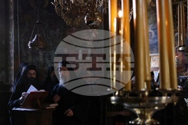 Гърция - Света Гора - Зографски манастир - Българска делегация - вечерна молитва