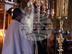 Гърция - Света Гора - Зографски манастир - Българска делегация - вечерна молитва