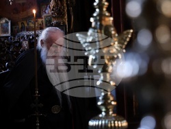 Гърция - Света Гора - Зографски манастир - Българска делегация - вечерна молитва