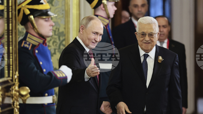Палестинският президент Абас ще посети Москва на 21-22 януари 