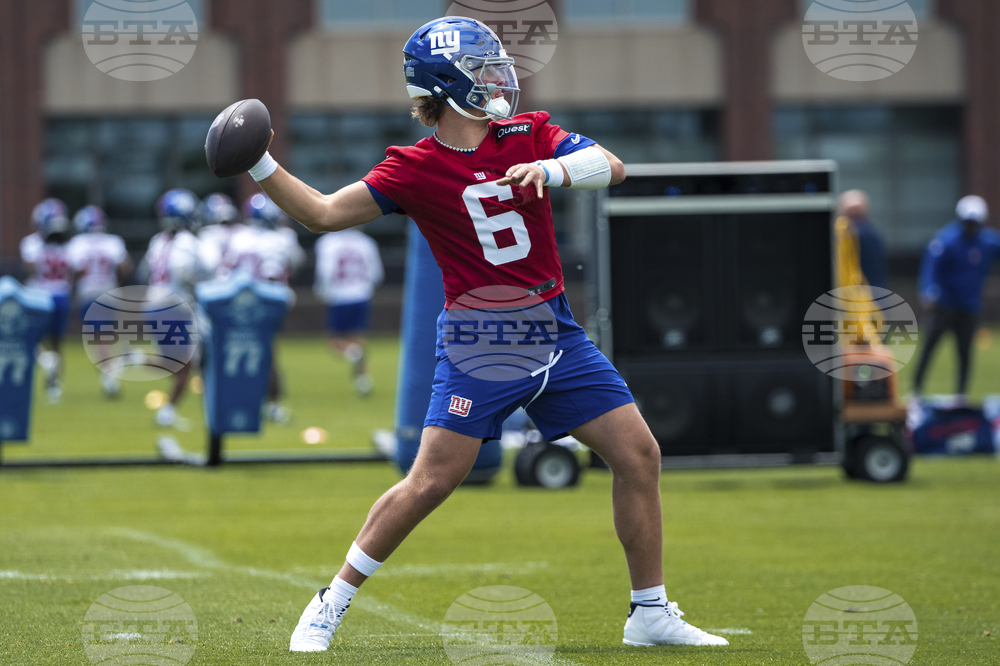 Giants Rookie Camp Football