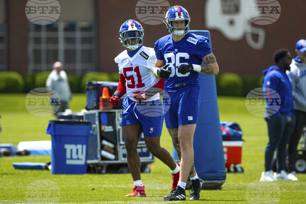 Giants Rookie Camp Football