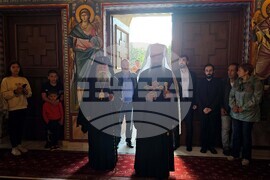 Ловеч - патриарх Даниил - вечерня