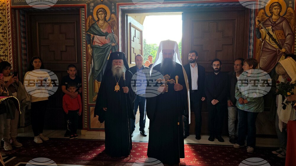 Ловеч - патриарх Даниил - вечерня