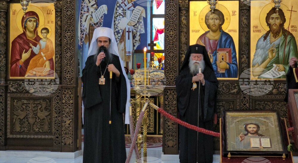 Ловеч - патриарх Даниил - вечерня