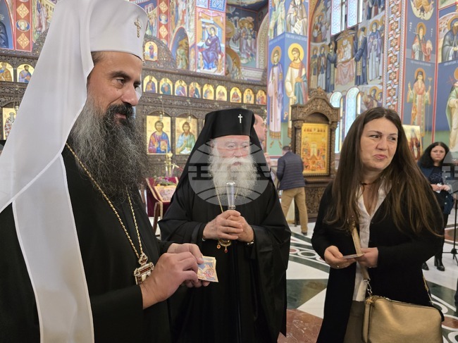 Ловеч - патриарх Даниил - вечерня