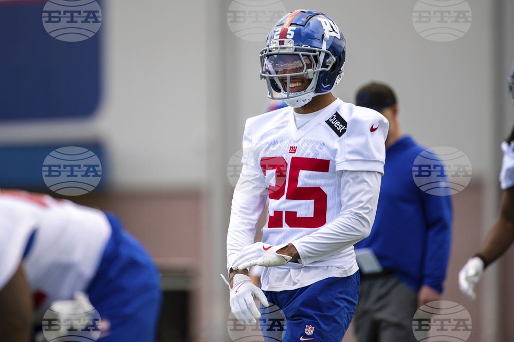 Giants Rookie Camp Football