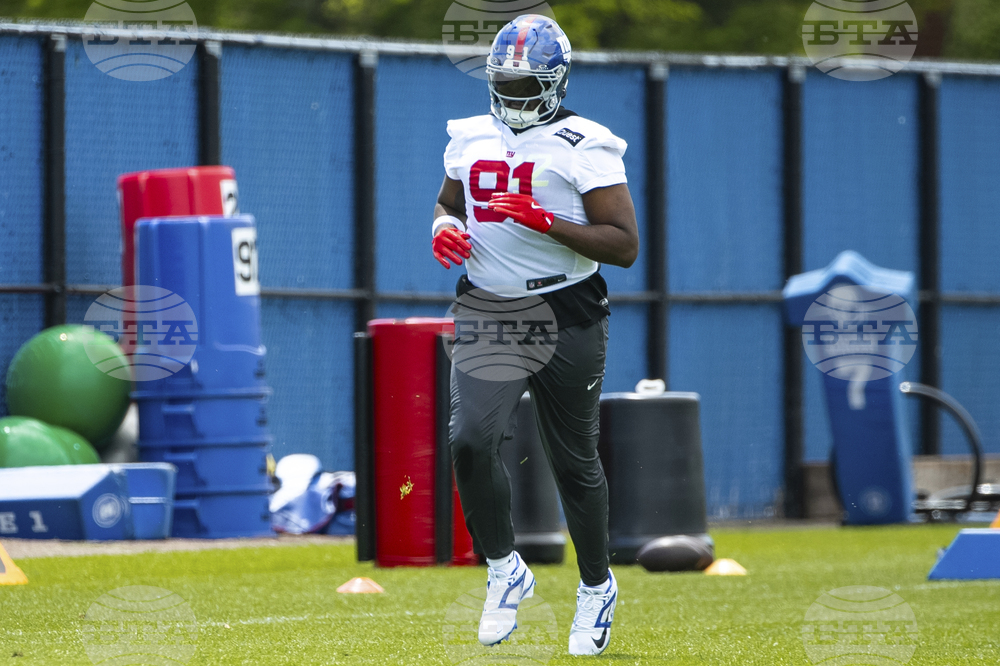 Giants Rookie Camp Football