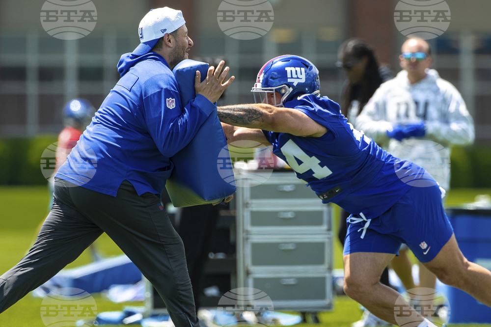 Giants Rookie Camp Football
