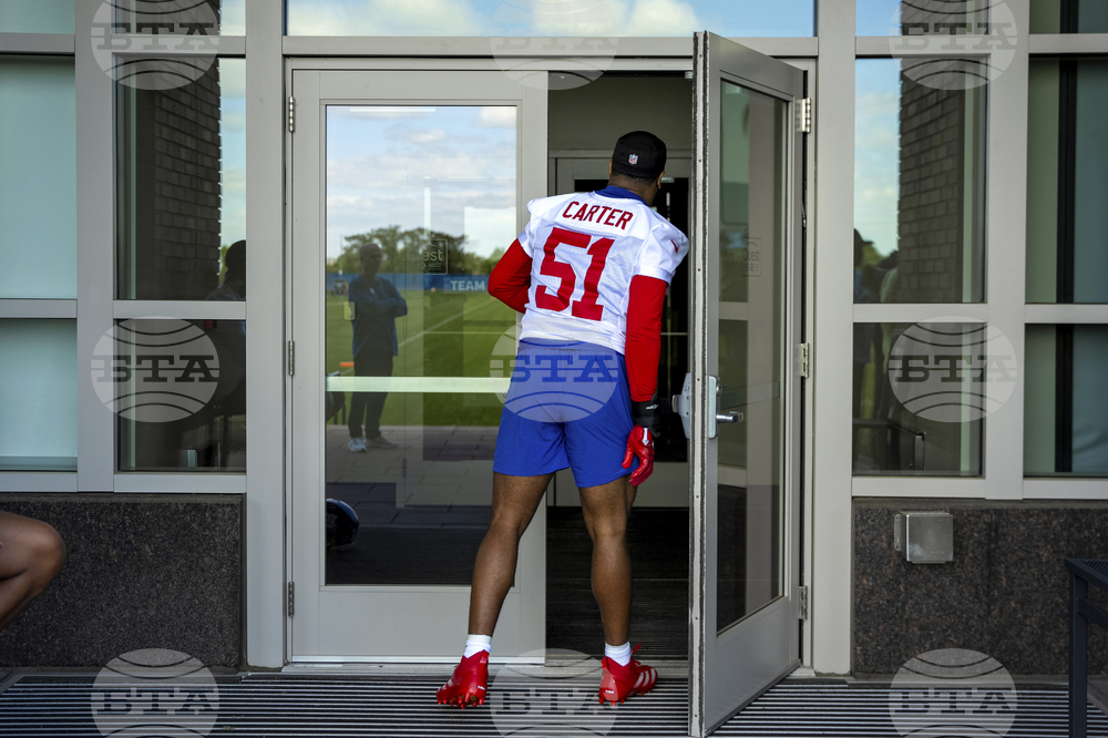 Giants Rookie Camp Football