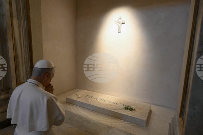 Папа Лъв XIV ще се появи на балкона на базиликата "Свети Петър" за неделната молитва 