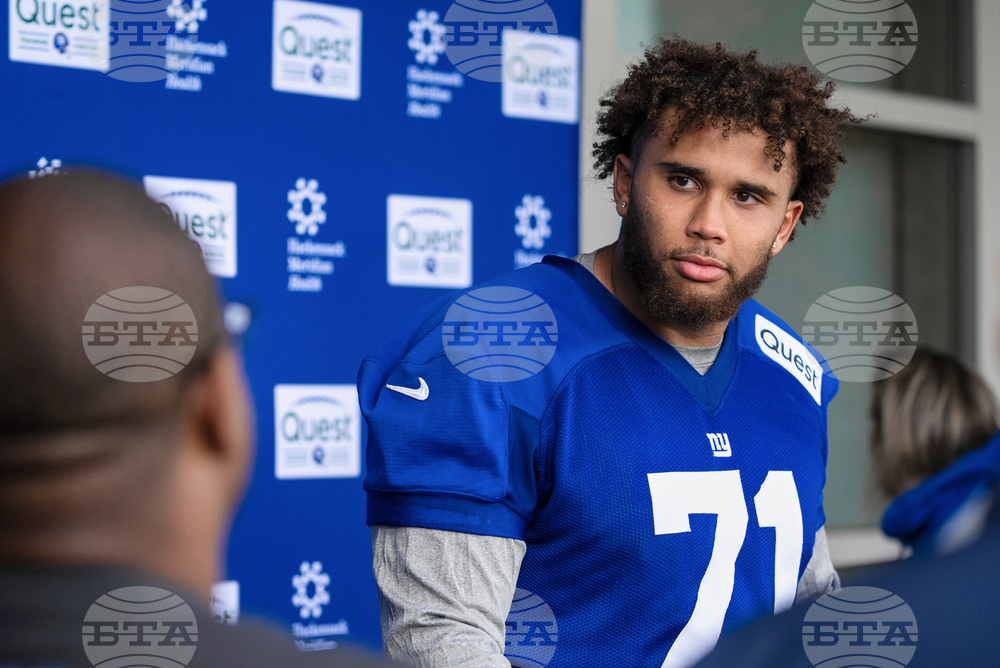 Giants Rookie Camp Football