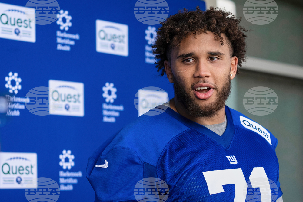 Giants Rookie Camp Football