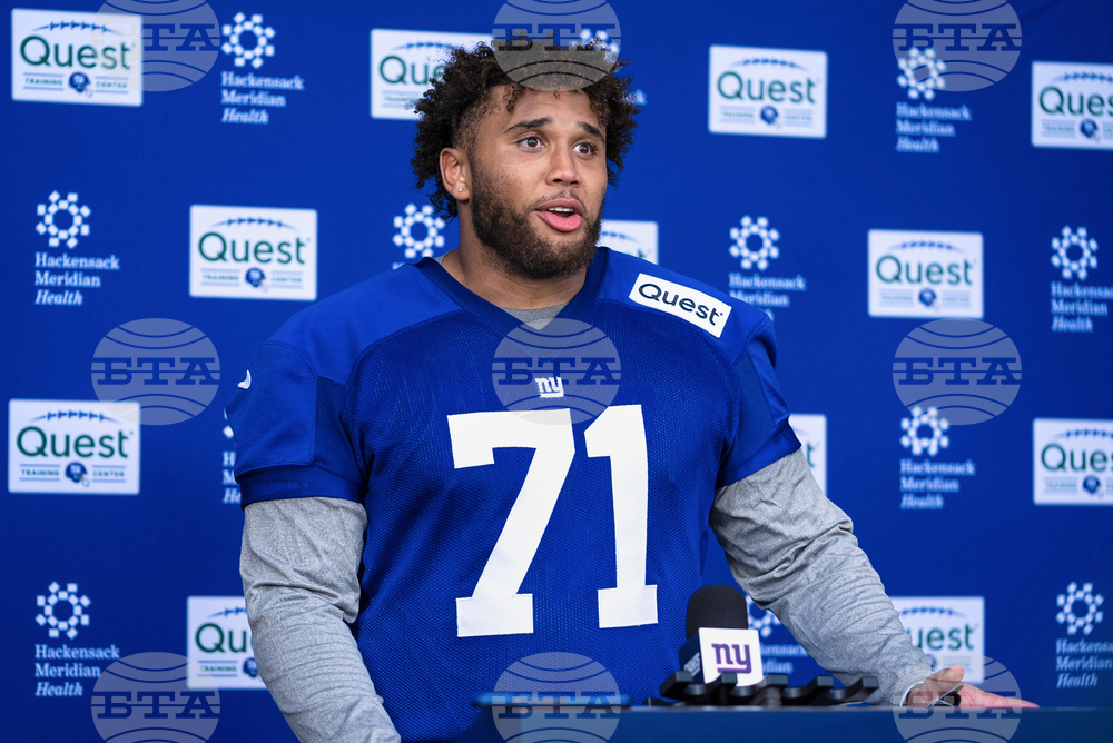 Giants Rookie Camp Football