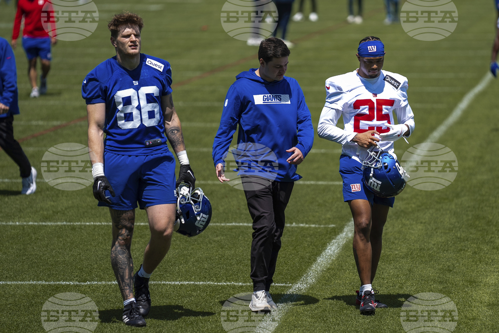 Giants Rookie Camp Football