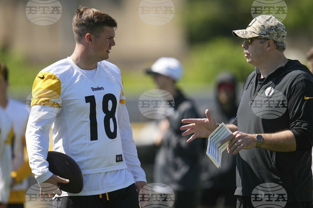 Steelers Rookie Camp Football
