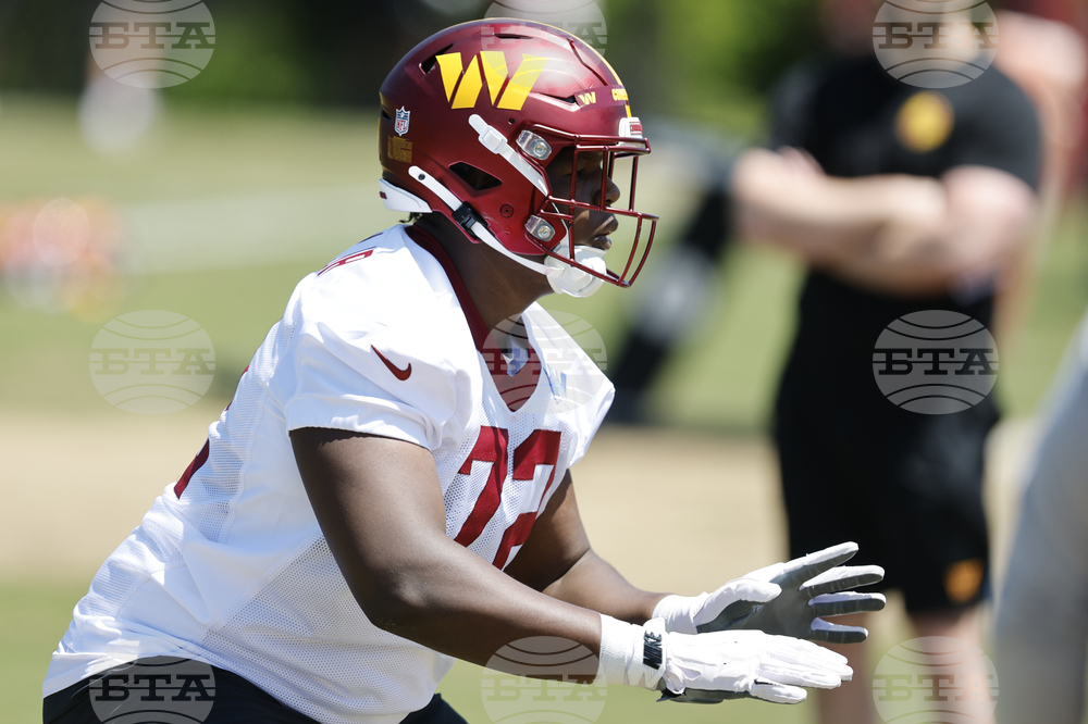 Commanders Rookie Camp Football
