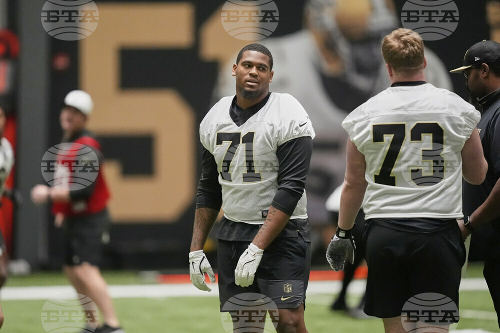 Saints Rookie Camp Football