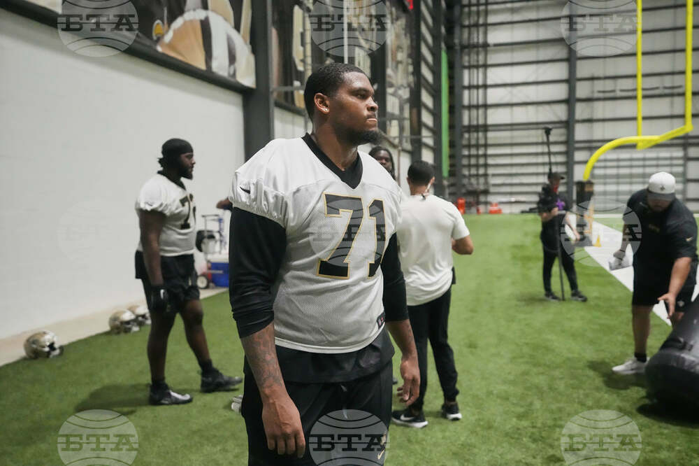 Saints Rookie Camp Football