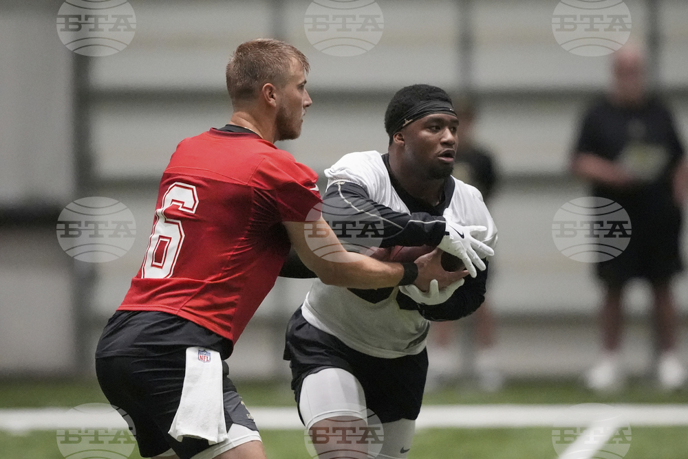 Saints Rookie Camp Football