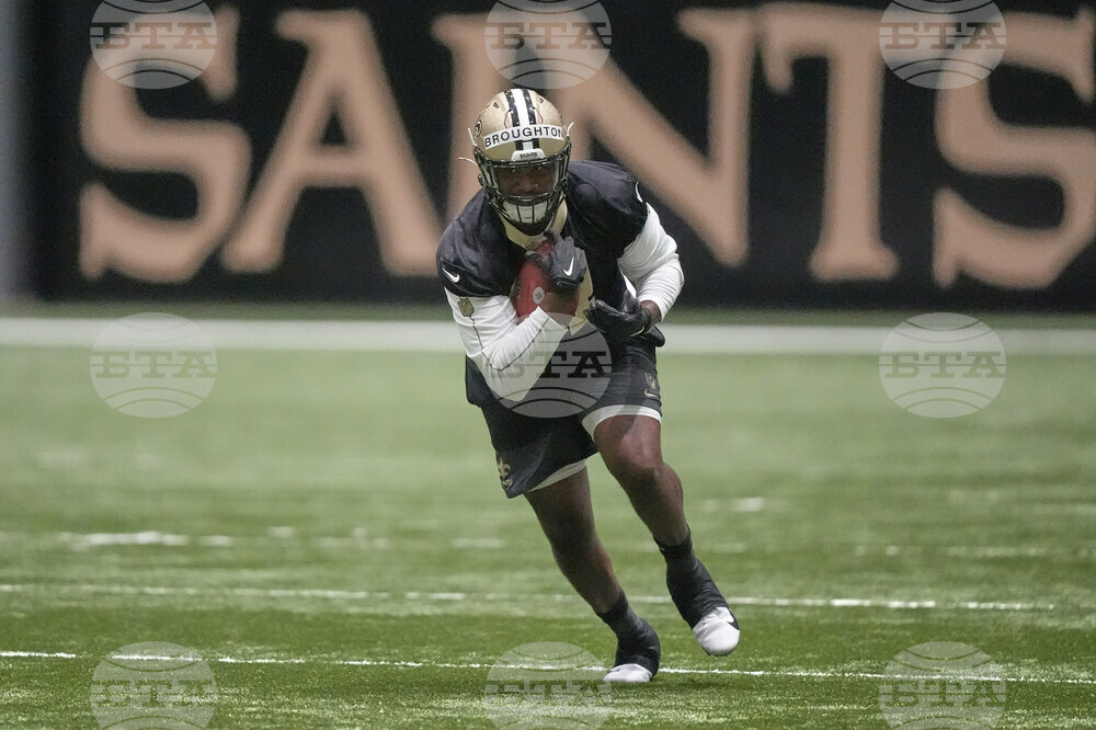 Saints Rookie Camp Football