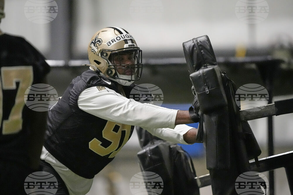 Saints Rookie Camp Football