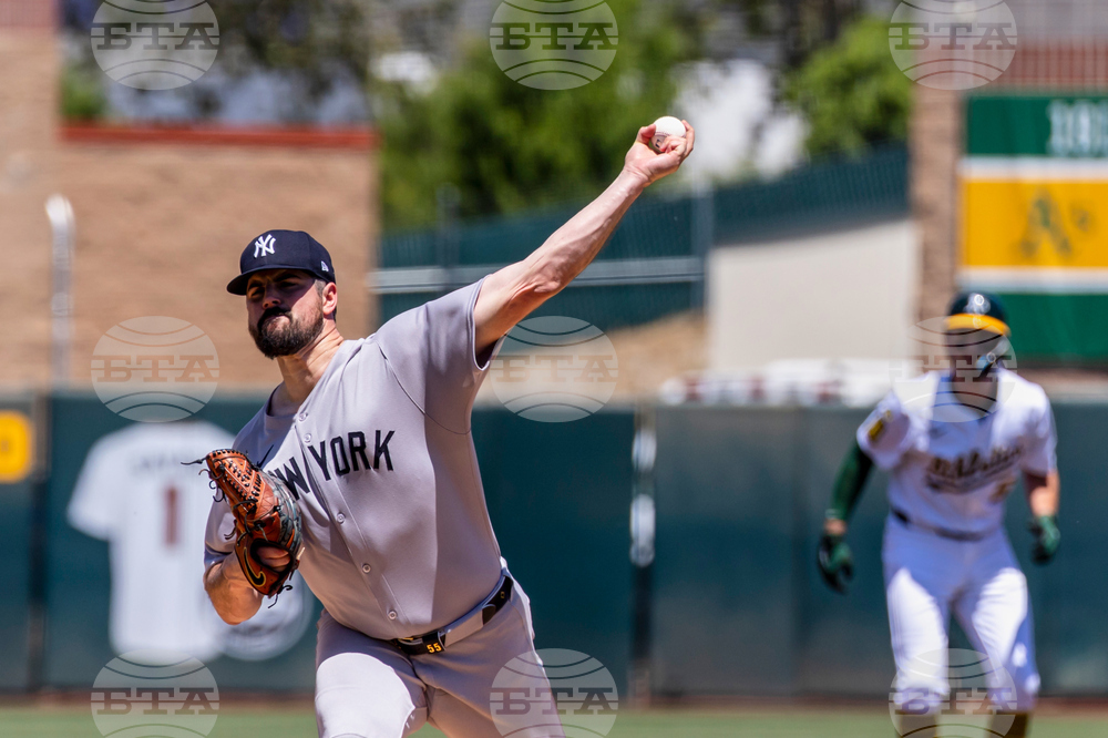 Yankees Athletics Baseball