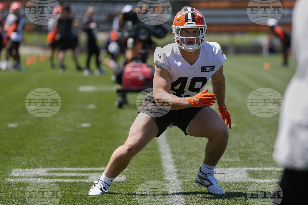 Browns Rookie Camp Football