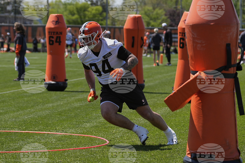 Browns Rookie Camp Football